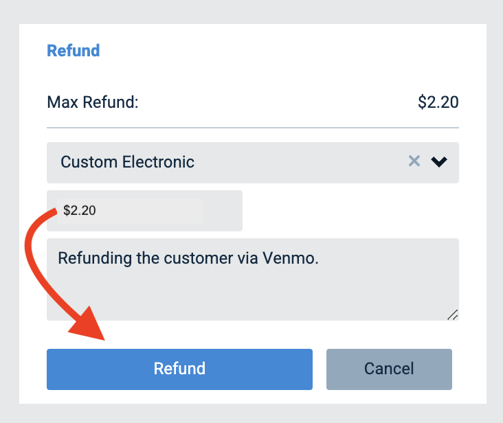 How To Document an Electronic [External] Refund in TapGoods PRO TapGoods