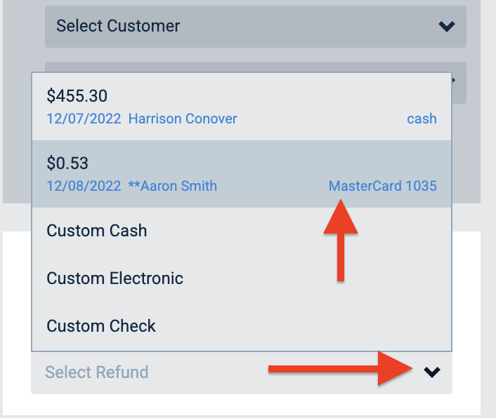 How To Refund a Credit Card Payment in TapGoods PRO TapGoods